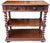 This English Jacobean Revival Oak Server With Carved Grotesque Masks and Barley Twist Supports, Circa 1830 is made of...