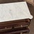 Antique French Louis XVI Mahogany Commode With Carrara Marble For Sale - Image 10 of 12