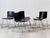 Bernhard Leather Chairs in Black and Chrome by Ola Wihlborg for Ikea, 2010s For Sale - Image 16 of 16