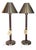 Ralph Lauren Campaign Style Lamps - a Pair For Sale