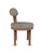 Contemporary Moca Chair in Famiglia 08 Fabric and Smoked Oak by Studio Rig for Collector For Sale - Image 3 of 6