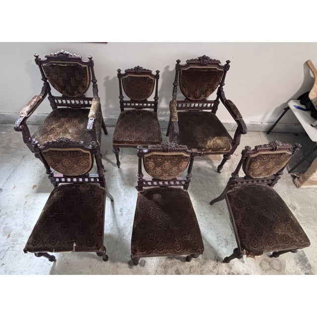 Late 19th Century Louis XIV Style Chairs For Sale - Image 11 of 12
