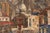 Mid 20th Century Mid 20th Century Rainy Cityscape | Framed Savic Oil Painting For Sale - Image 5 of 8