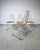 Bauhaus Designer Chairs in Hand-Decorated Leather and Steel, 1970s, Set of 4 For Sale - Image 3 of 18