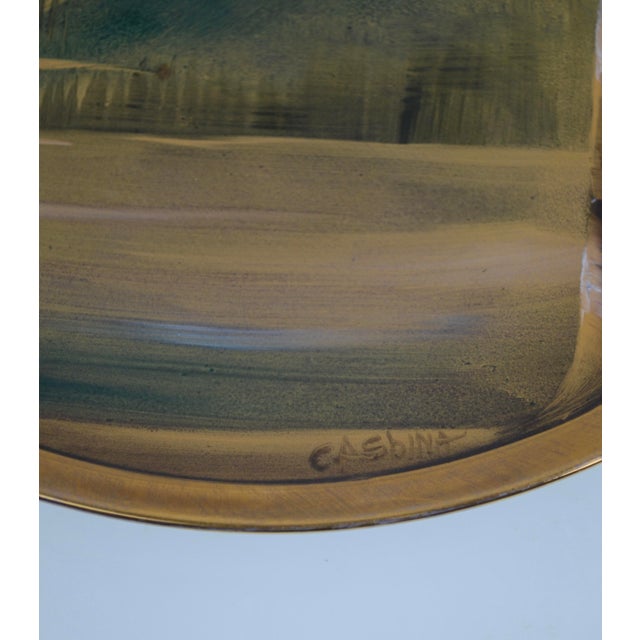 Hand-Painted Porcelain Plates from Carlos Alberto Spina, 1980, Set of 2 For Sale - Image 10 of 17