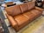 Pottery Barn Turner Roll Arm Leather Sofa, Caramel For Sale - Image 10 of 12