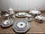 Mid-Century Modern 1960s “Blue Tulip” Independence Ironstone by Castleton China Set, Service for 12 - 91pcs For Sale - Image 3 of 12