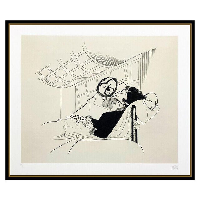Message us to inquire about custom framing options! (Included for free with every purchase) The artwork here, "La Boheme:...