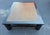 Coffee Monumental Late Qing Dynasty Period Elm Wood Coffee Table With Rattan Inset Top For Sale - Image 8 of 8
