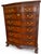 Chippendale Vintage Drexel Chippendale-Style Seven-Drawer Tall Chest For Sale - Image 3 of 12