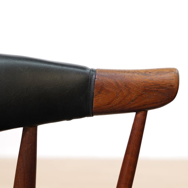 1960s Danish Modern Teak Armchair by Johannes Andersen For Sale - Image 9 of 12
