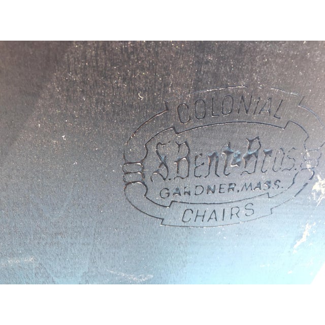 U.S. Naval Academy Captains Wood Rocking Chair Chairish