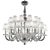 Monumental Modern Transparent Murano Glass Chandelier by Simoeng for Simoeng For Sale - Image 8 of 8