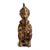 Compelling Akan, Ghana carved antique wood figure. Quiet yet powerful sense of presence rooted in West African sculptural...