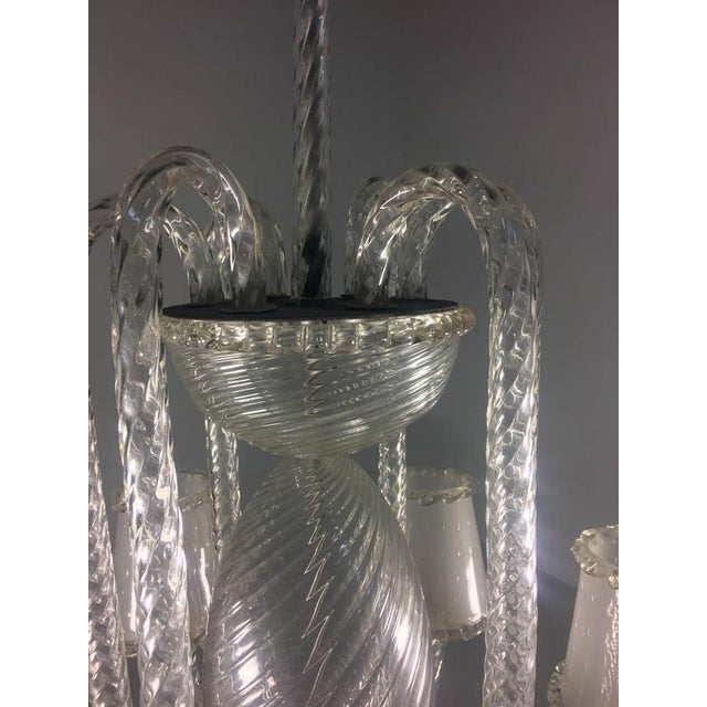 Vintage Chandelier in Murano, 1940s For Sale - Image 6 of 18