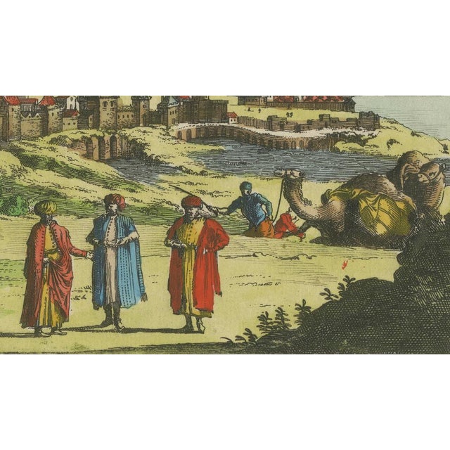 François Halma, Panoramic View of Istanbul, 1705, Print For Sale - Image 4 of 10