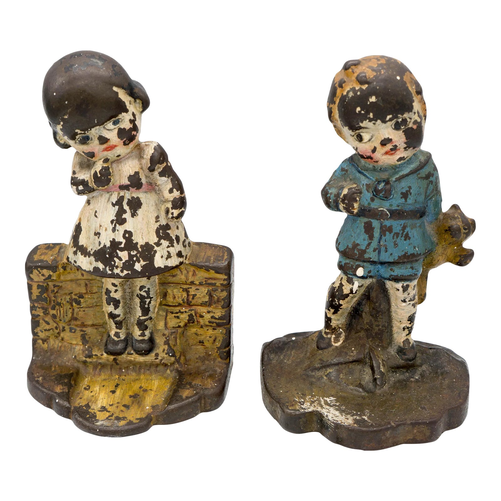 Interesting Antique Cast Iron Door Stops Gallery