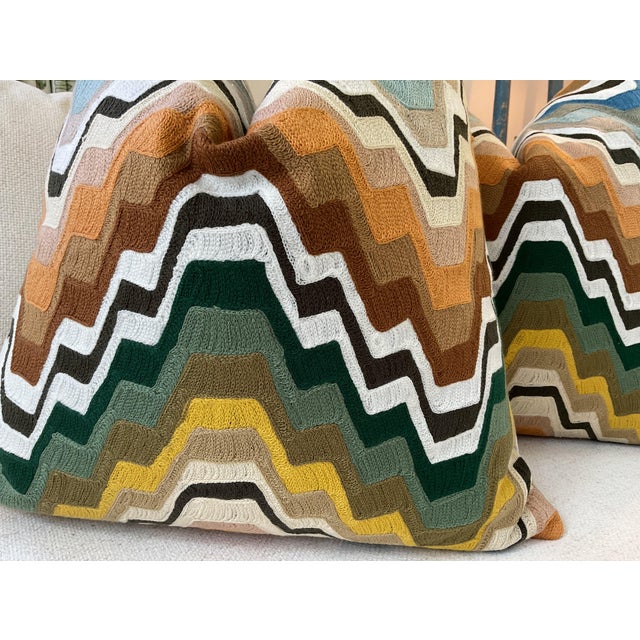 Not Yet Made - Made To Order Pierre Frey “Fanfare” in Tentation Down-Filled 16" Pillow - Single For Sale - Image 5 of 6