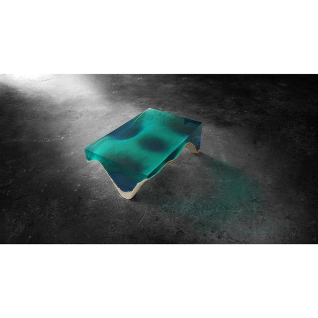 Glass Delmare Table from Eduard Locota For Sale - Image 7 of 7