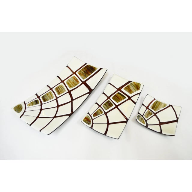 Amethyst & Aventurine Ivory Murano Glass Jurassico R30 Plate by Stefano Birello for VéVé Glass For Sale - Image 4 of 5