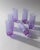 Purple Vintage Drinking Glasses, 1970s, Set of 6 For Sale - Image 8 of 11