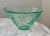 Green Spanish Starfish Embossed Green Glass Bowls - Set of 5 For Sale - Image 8 of 9