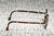 Glass Charming 1920s Antique Patterned Eyeglasses Spectacles Home Decor Prop For Sale - Image 7 of 10
