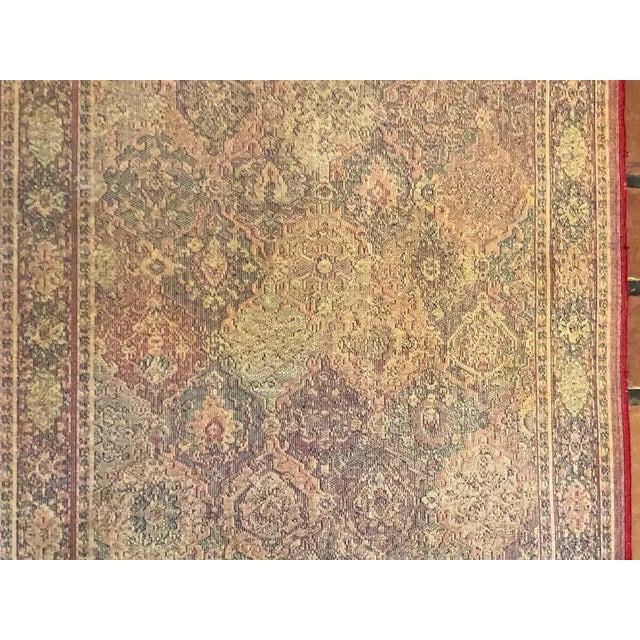 Silk Persian Prayer Mat 2.17' X 3.83' For Sale - Image 11 of 12