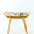 Wood Mid-Century Stool in Oak & Linen from Ton, Former Czechoslovakia, 1960s For Sale - Image 7 of 9