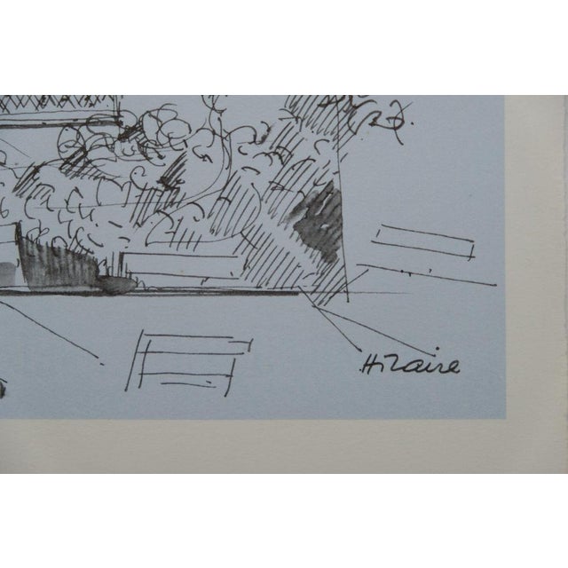 Camille Hilaire, Façade d'une maison, Lithograph For Sale - Image 7 of 8