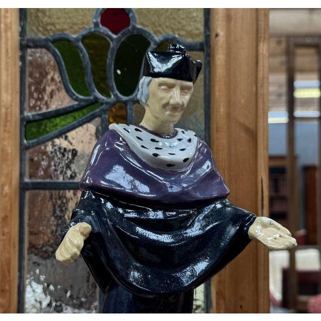 Jos Kervella, Saint Yves in Quimper, 1930s, Earthenware For Sale - Image 10 of 16