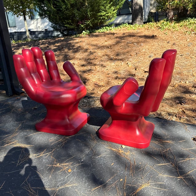 Mid-Century Modern Hand Form Chair ~ a Pair For Sale - Image 9 of 9