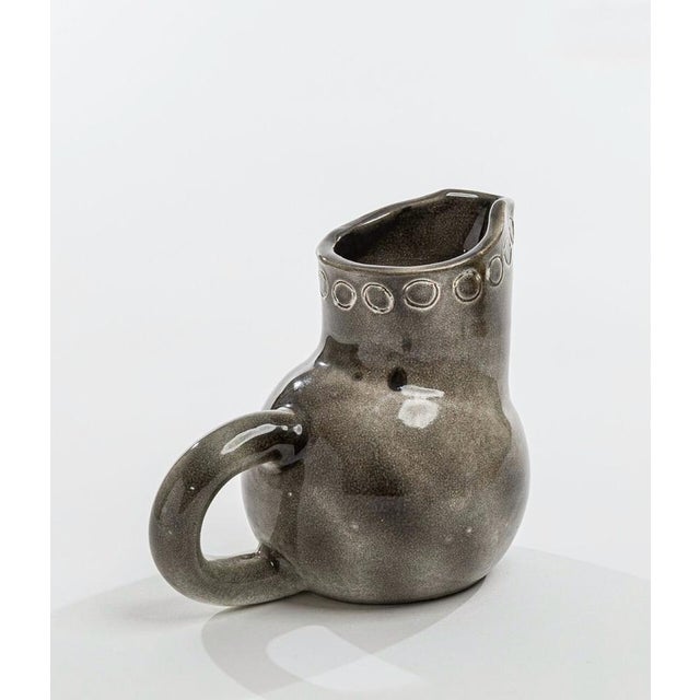 Ceramic Suzanne Ramie Vase by Suzanne Ramié for Madoura, 1950s For Sale - Image 7 of 7