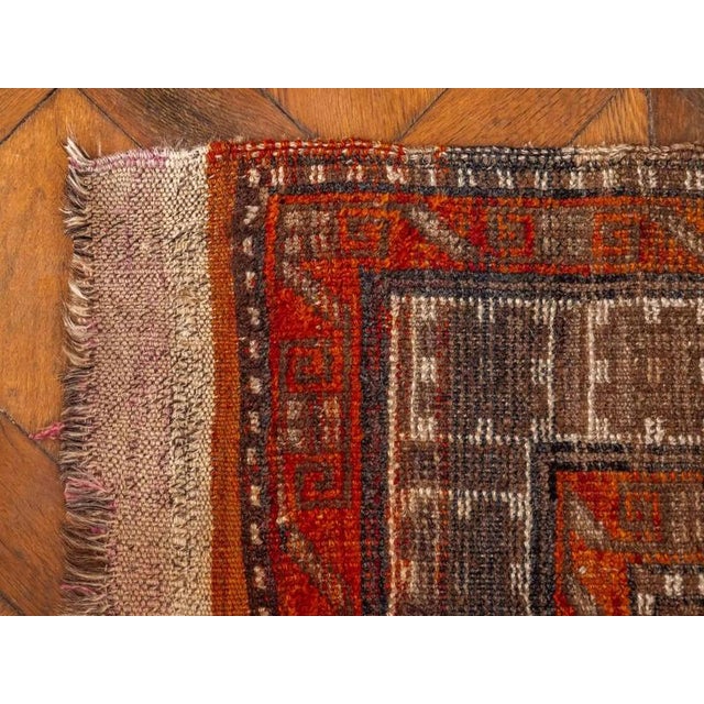 Antique Shiraz Runner Rug For Sale - Image 3 of 11