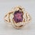 3.18ctw Ruby Diamond Ring 18k Yellow Gold Size 6.5 Cocktail Gia For Sale In Greensboro - Image 6 of 8