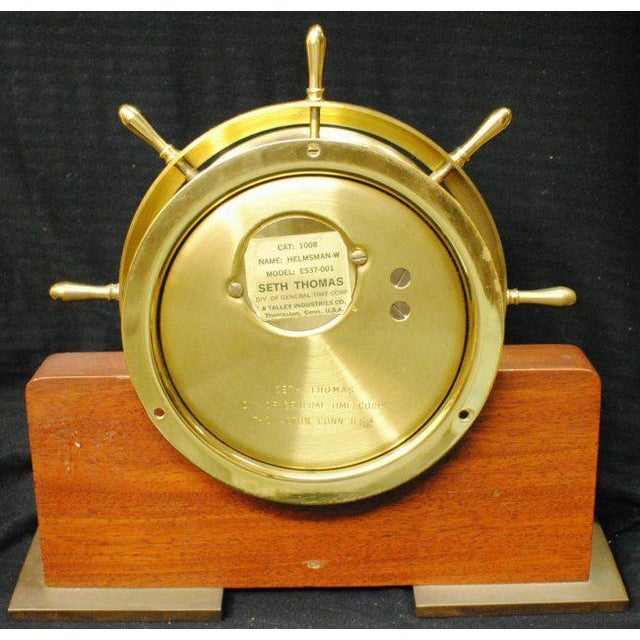 Seth Thomas Helmsman Ship's Clock Chairish