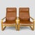 Vintage Nordic Leather Club Chairs, 1980, Set of 2 For Sale - Image 9 of 9
