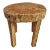 Contemporary Rustic Naga Four Leg Wood Table For Sale
