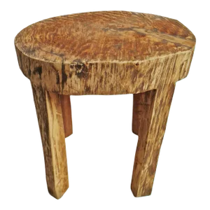 Contemporary Rustic Naga Four Leg Wood Table