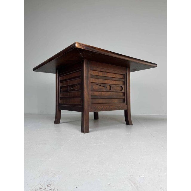 Wood Japanese Hibachi Table, 1890s For Sale - Image 7 of 16