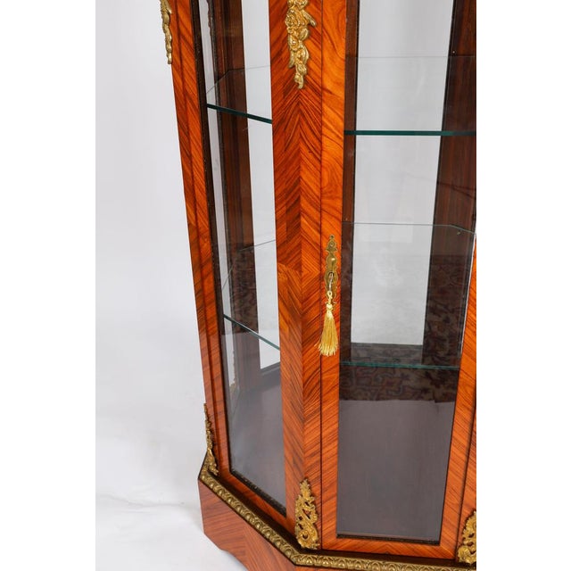 Antique Octagonal Display Cabinet Jardiniere, 1920s For Sale - Image 11 of 16