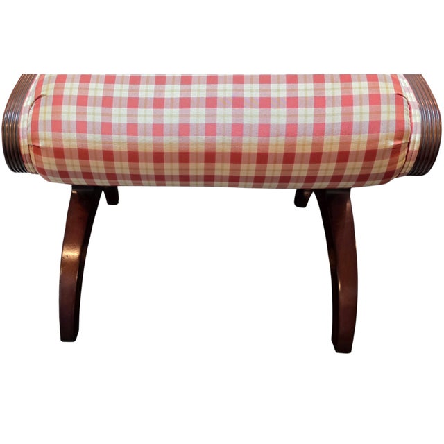 Pair of Kindel Furniture Winterthur Collection New York Ottomans For Sale In Washington DC - Image 6 of 15