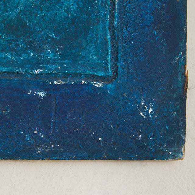Alessandro Bonato, Abstract Acrylic on Wood Painting, 1970s For Sale - Image 9 of 11
