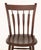 Wood American Slat Back Maple Dining Chairs, 6 For Sale - Image 7 of 8