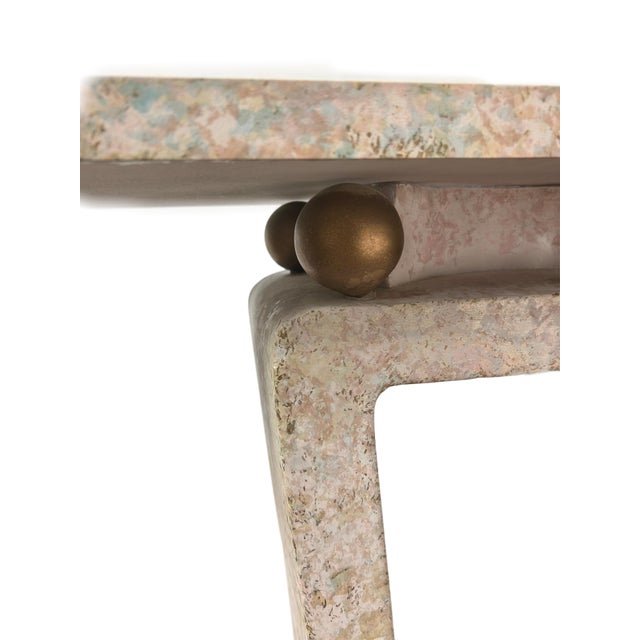 1980s 1980s Postmodern Stone Pedestal For Sale - Image 5 of 6