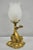 Metal Antique French Art Nouveau Small Gold Gilt Metal Figural Dolphin Table Lamp For Sale - Image 7 of 11
