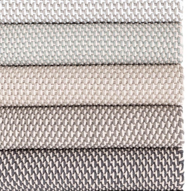 Dash & Albert Dash & Albert by Annie Selke Two-Tone Rope Platinum/Ivory Indoor/Outdoor Rug, 7' 6" x 9' 6" For Sale - Image 4 of 5