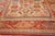 Textile 1900s Persian Sultanabad Beige, Blue, Brown, Pink and Red Rug For Sale - Image 7 of 8