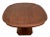 Stickley Vintage Stickley Pedestal Table Solid Cherry Clover Pattern Kitchen Game Room For Sale - Image 4 of 13