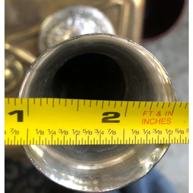 Barbour Silver Candlesticks For Sale - Image 9 of 9